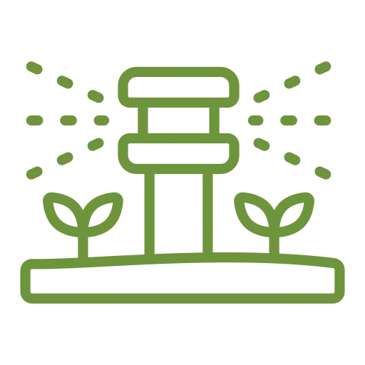 Water sprinkler icon